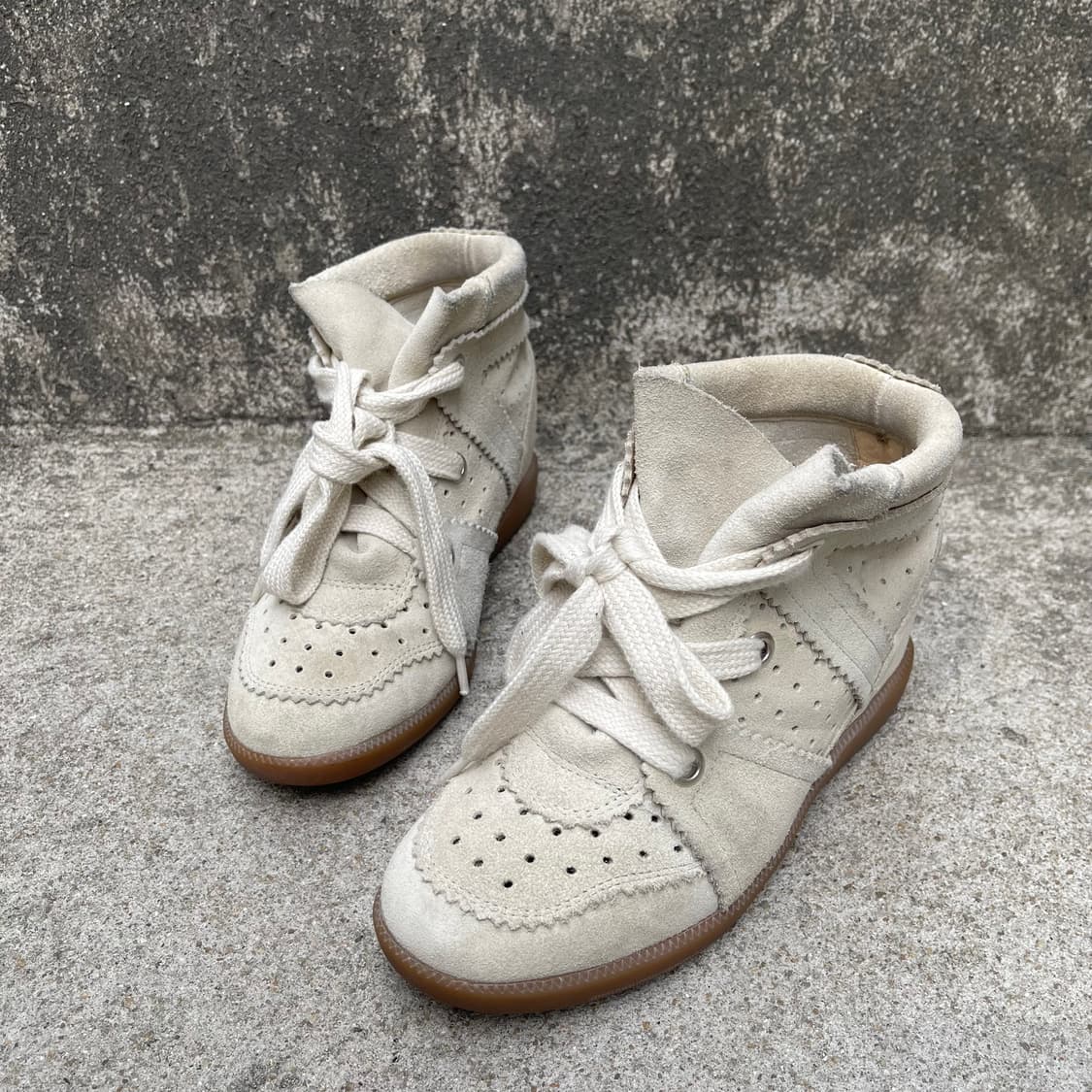 [36] Isabel Marant 스웨이드 웨지힐 스니커즈 (230) 상품이미지3