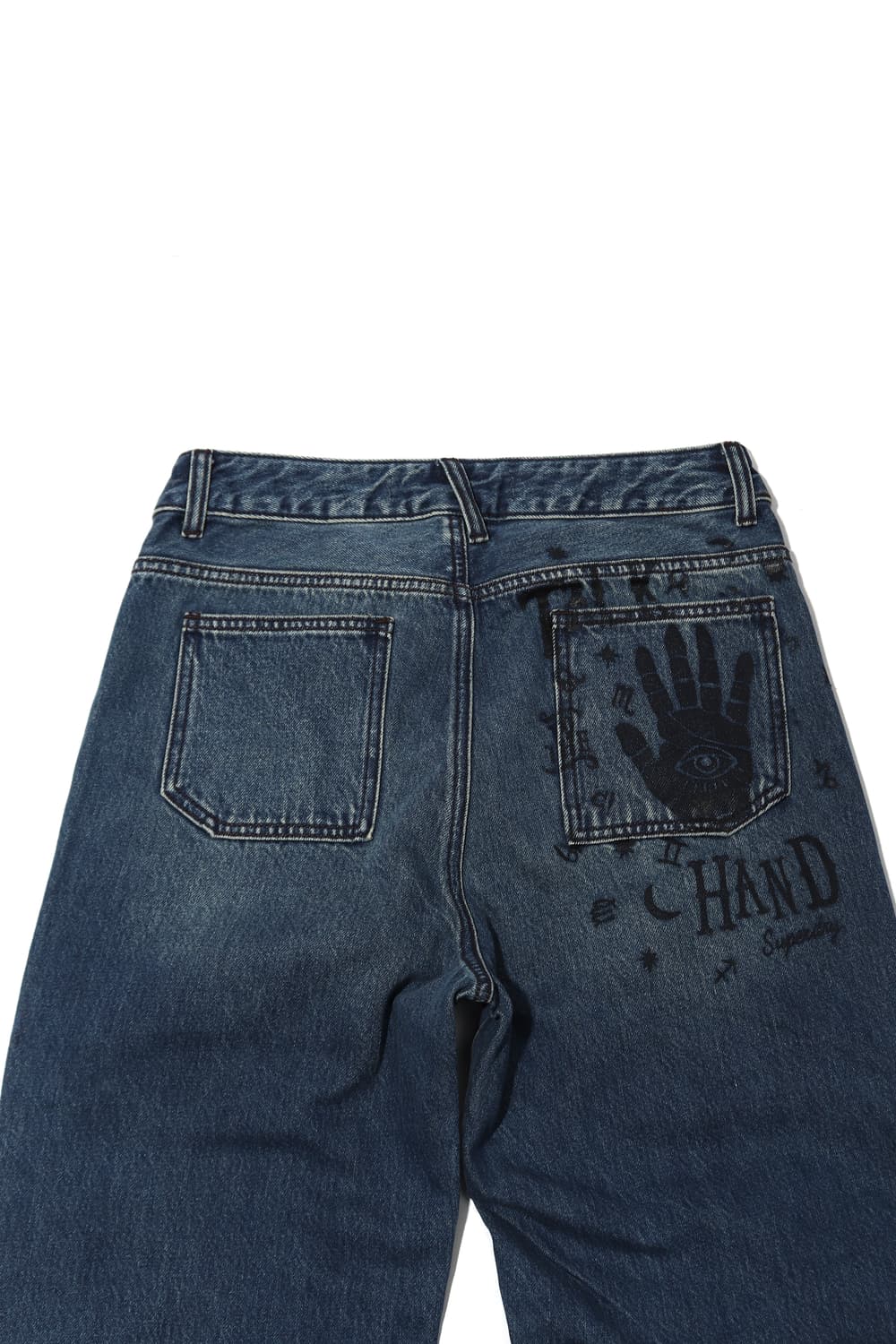 SUPERDRY 더블니 워싱 프린팅 팬츠 size 26/30 상품이미지8