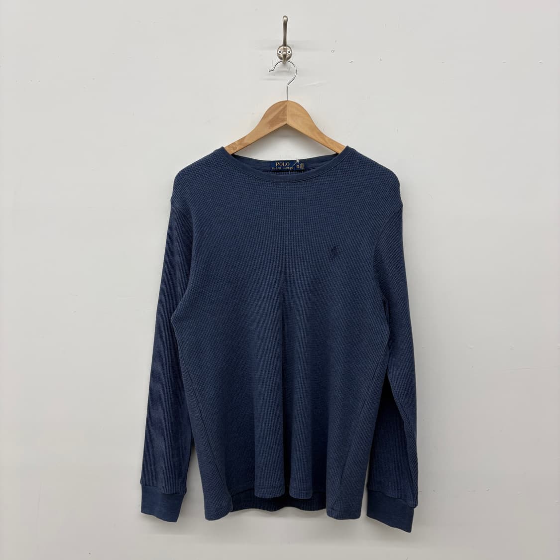 폴로 랄프로렌 와플 긴팔 티셔츠 L 상품이미지1