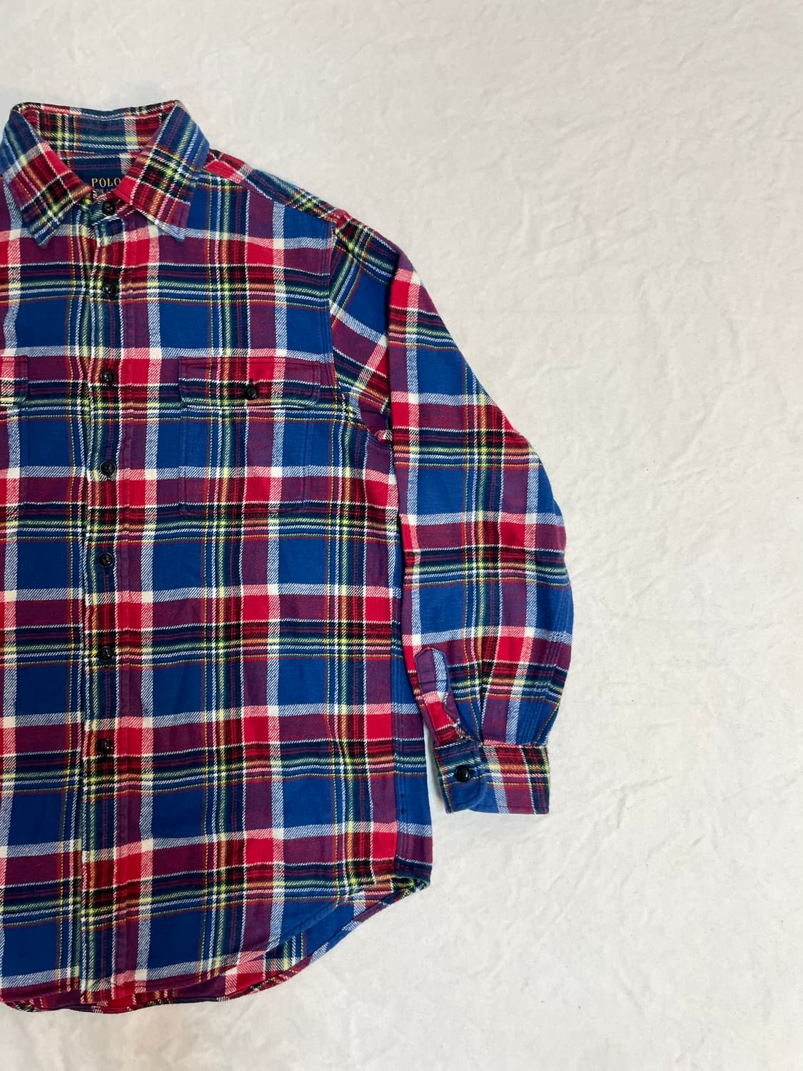 폴로 체크 셔츠  상품이미지3