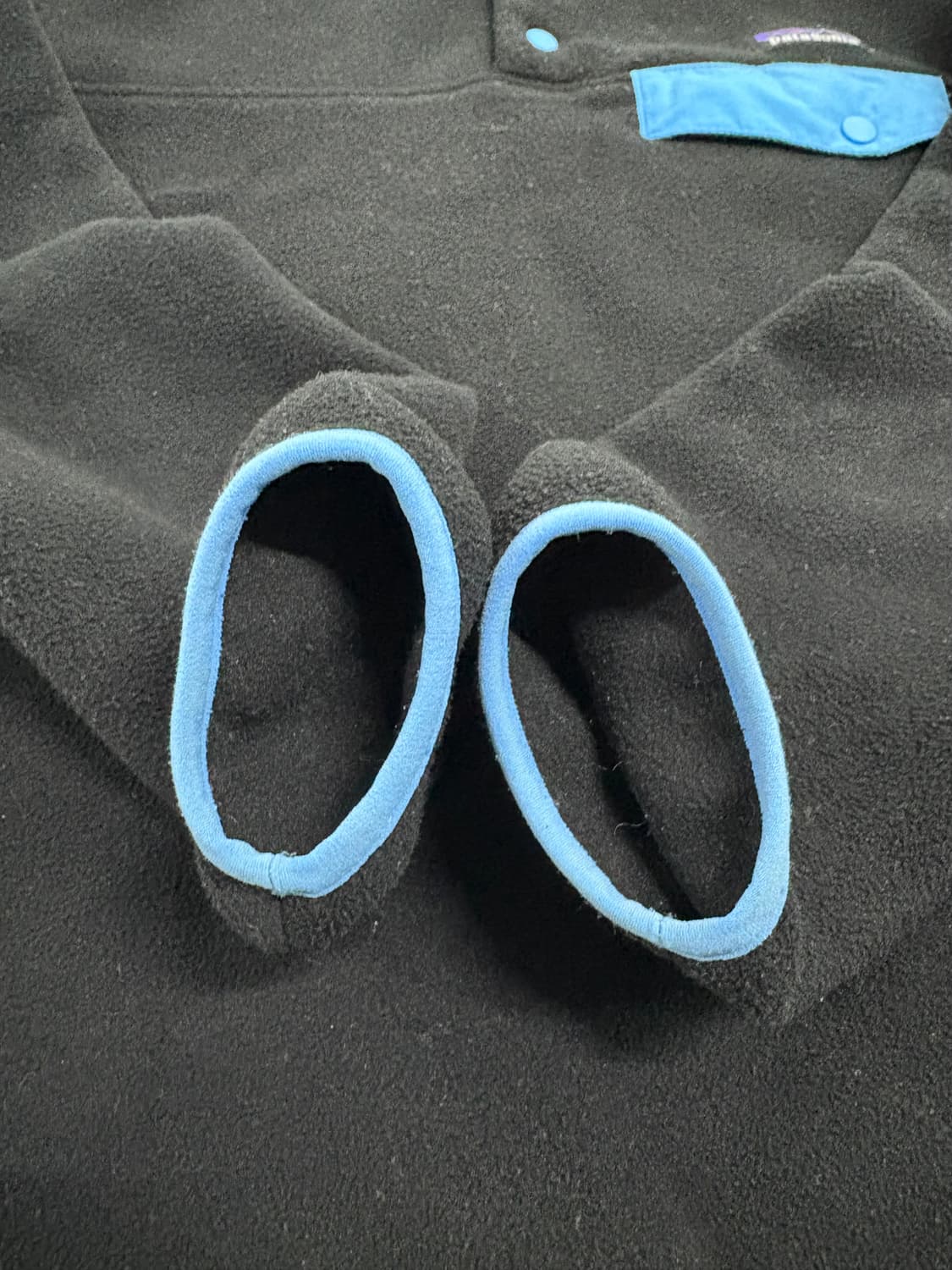 빈티지 파타고니아 신칠라 스냅티 블랙 우먼스M 상품이미지5