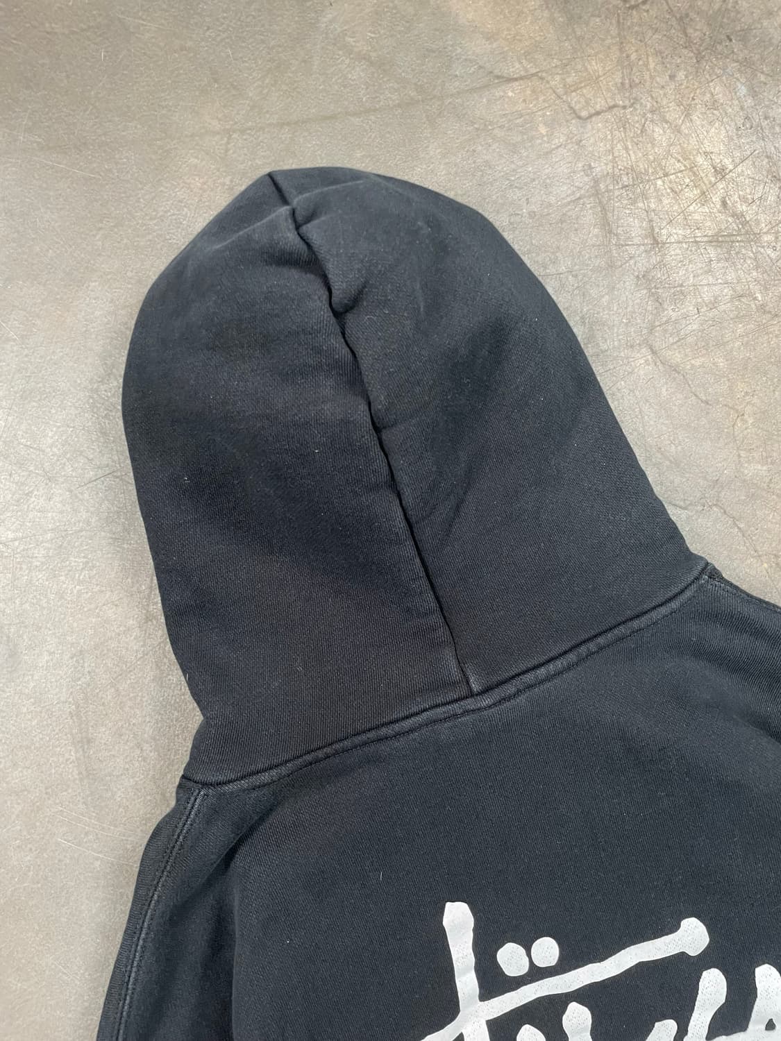 스투시 스탁로고 스웻 후드 상품이미지3