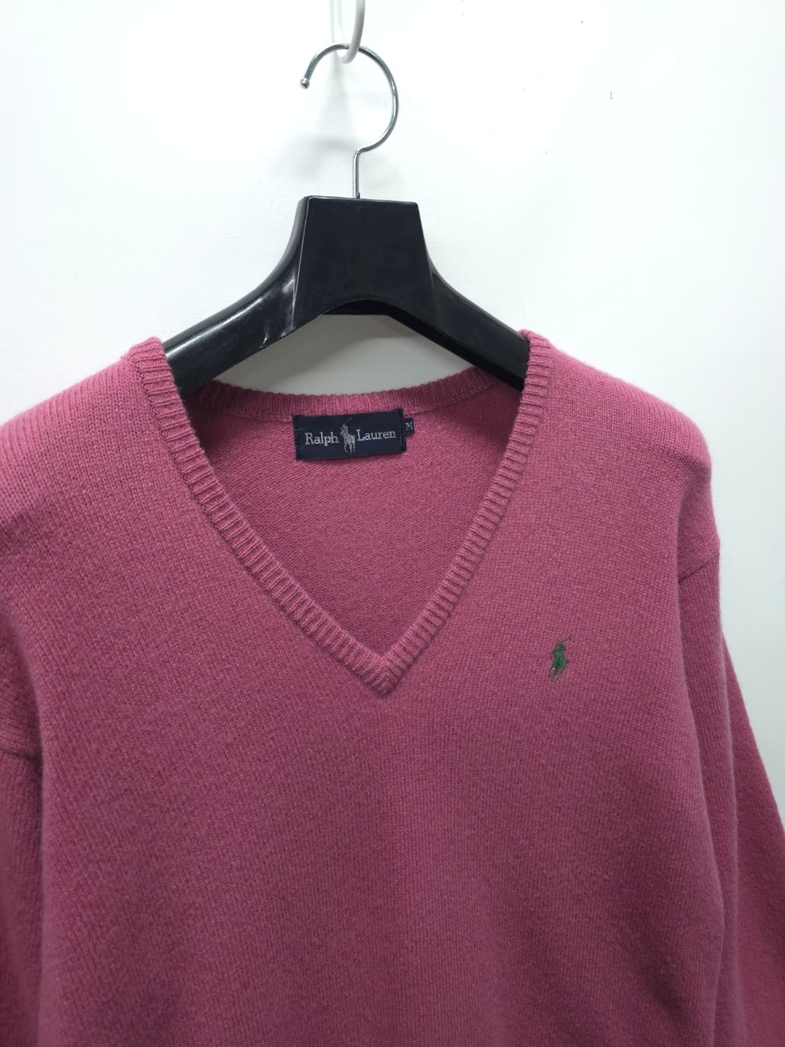 폴로랄프로렌 여성 재팬라인 브이넥 울100% 니트 (66~77) 상품이미지7