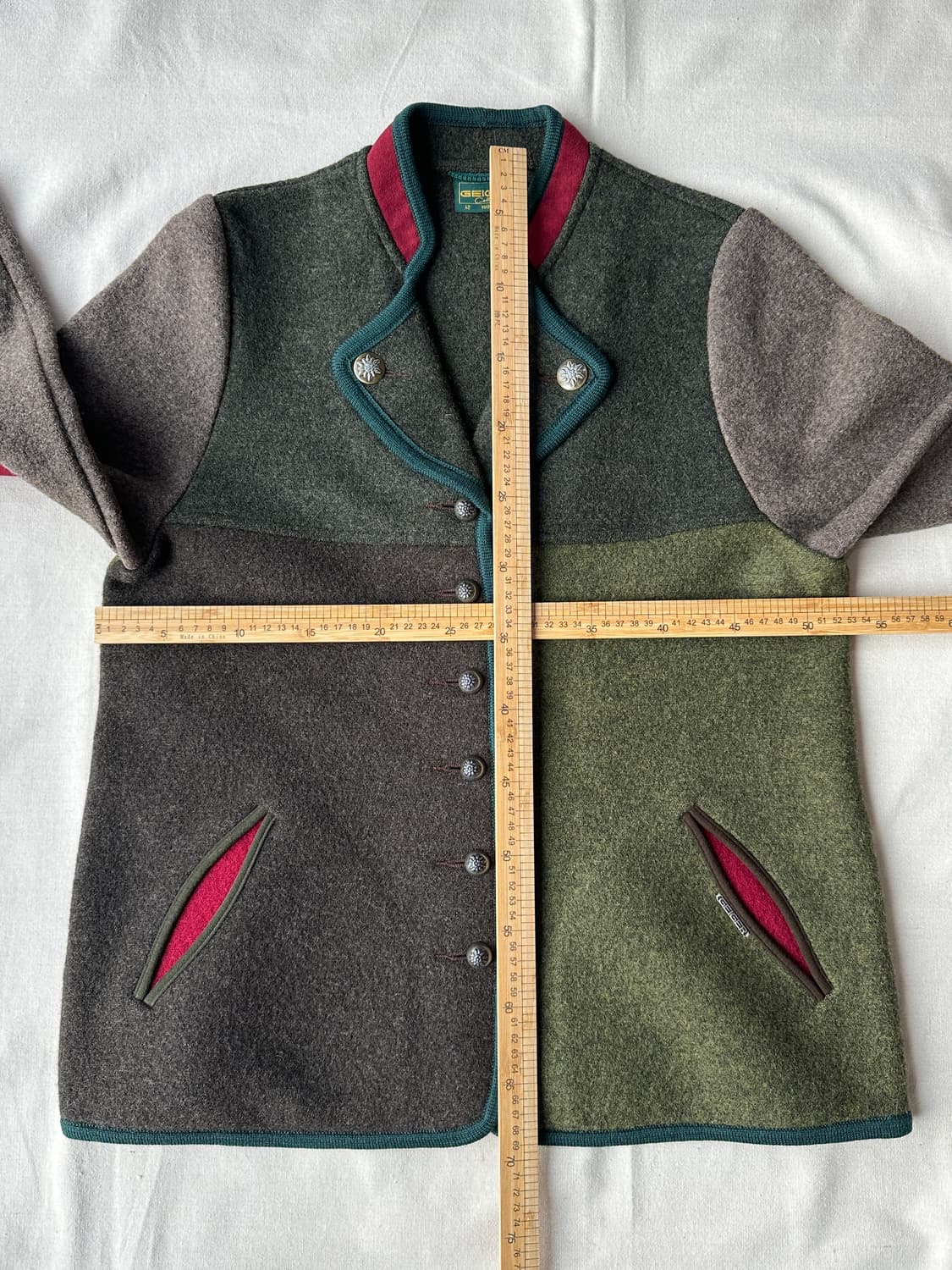 가이거 퓨어울 자켓 42 made in Austria 상품이미지10