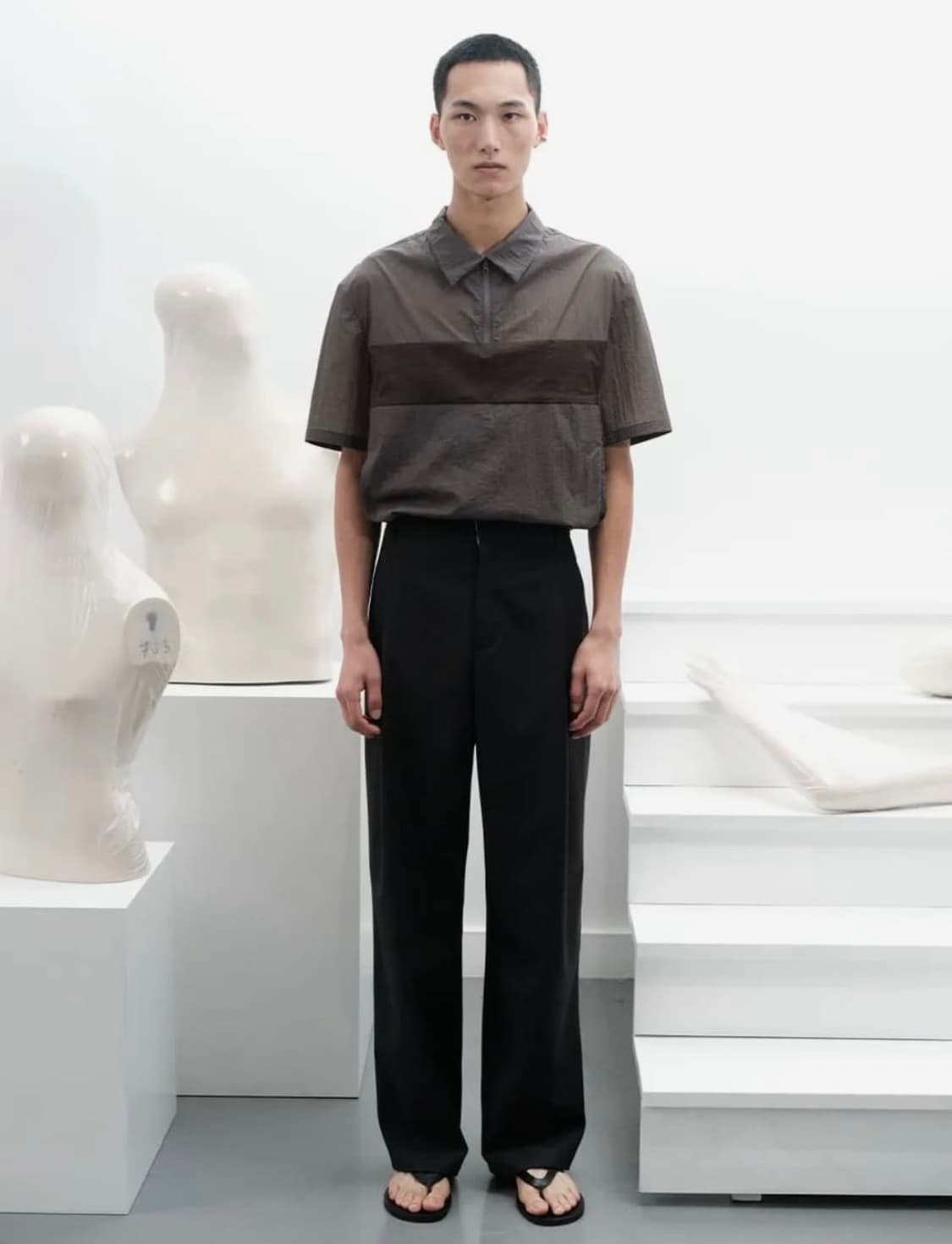아모멘토 25SS Wool Wide Pants 상품이미지5