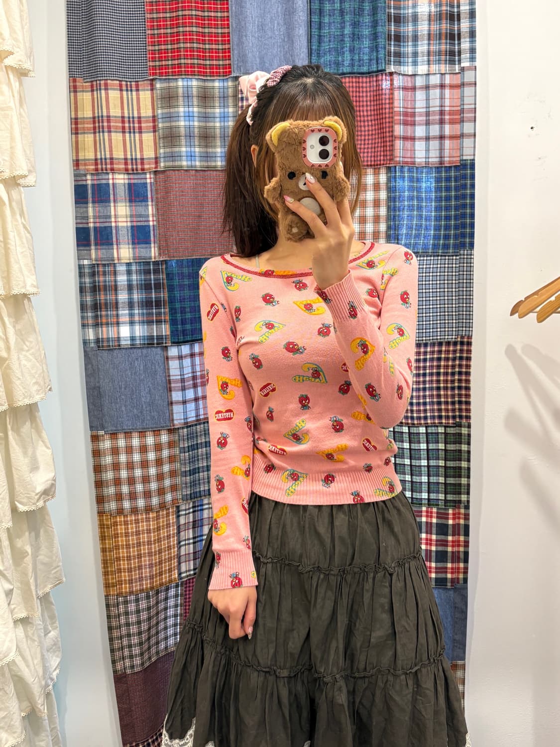 히스테릭글래머 토마토 니트 상품이미지1