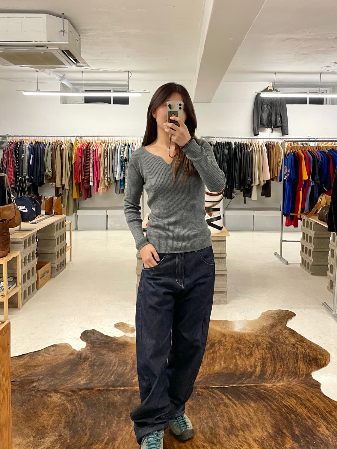 FREAK'S STORE knit t-shirts 프릭스스토어 골지 니트 상품이미지3