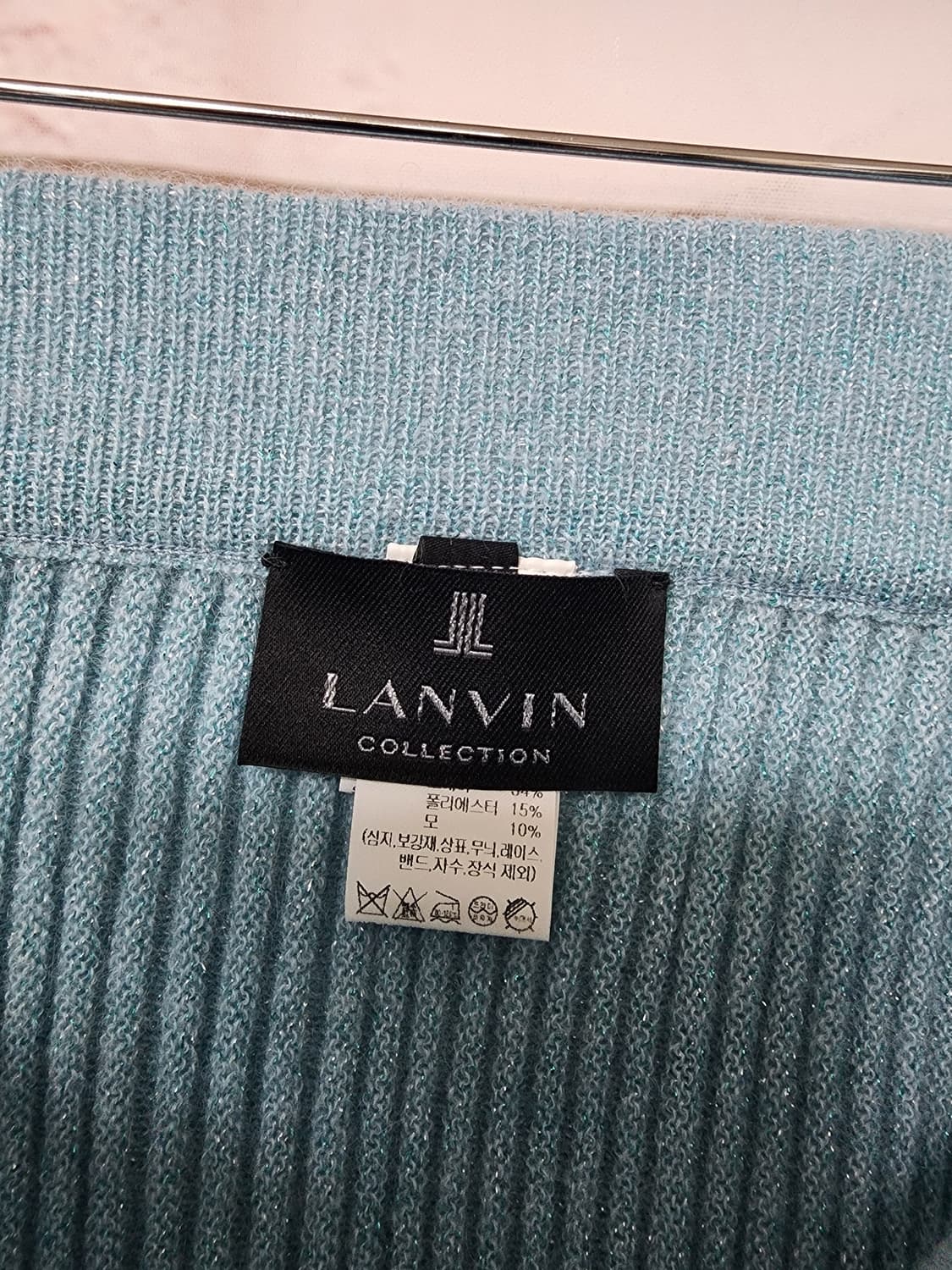 랑방 모헤어 골지 롱 스커트 상품이미지7