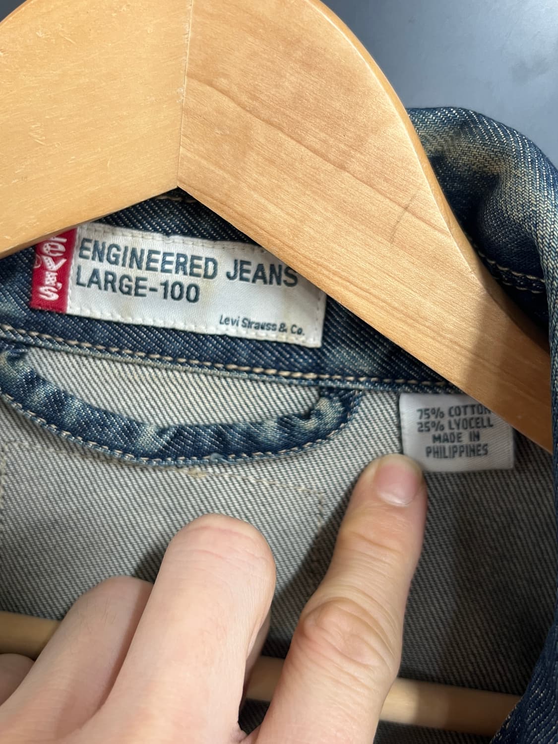 Levis 리바이스 엔지니어드 데님 트러커 자켓 상품이미지5