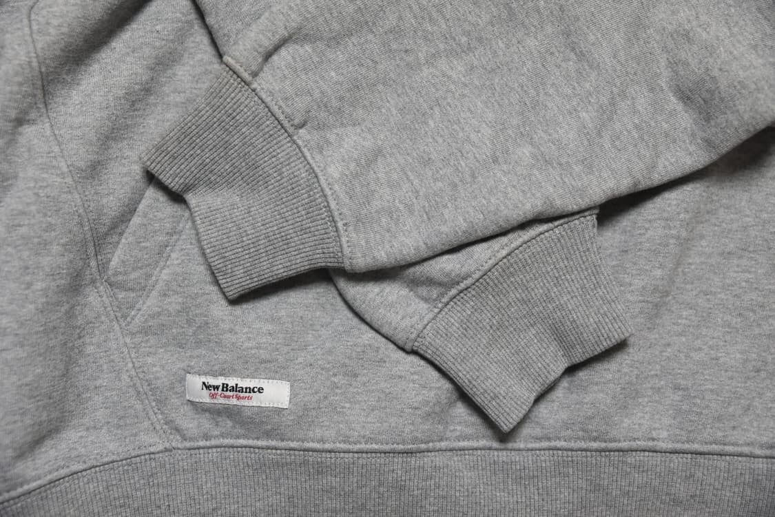뉴발란스 회색 후드티 L (100) 상품이미지3