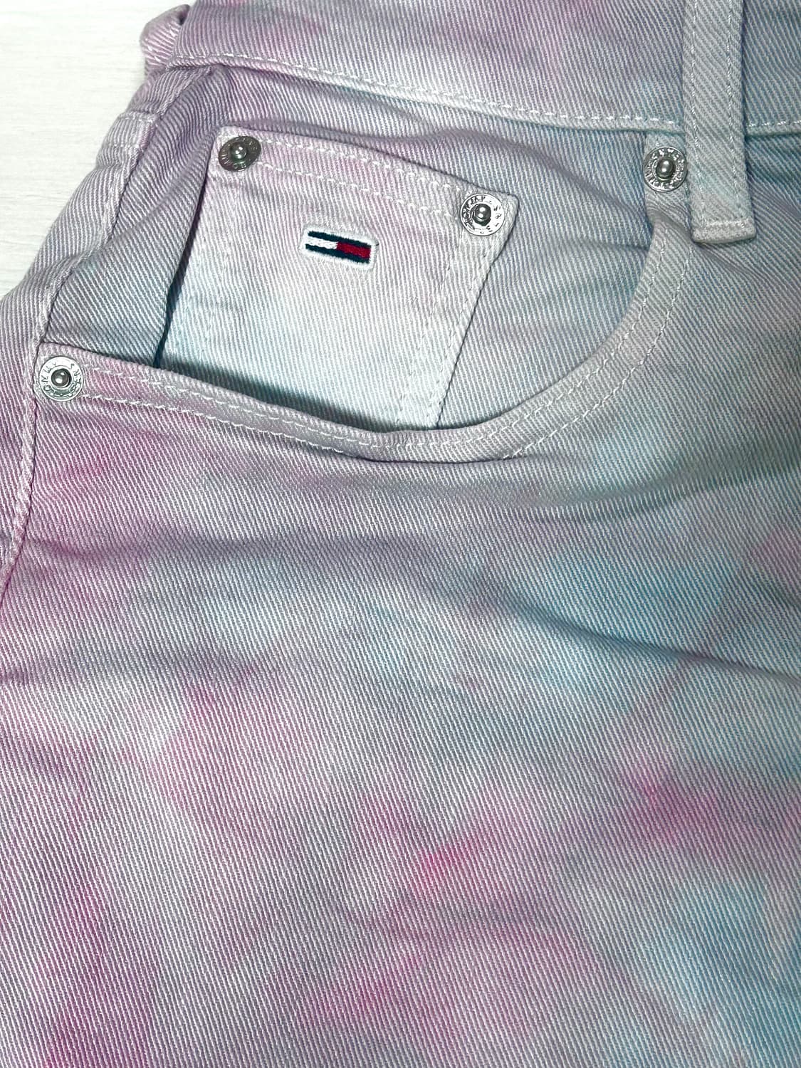 타미진스 타이다이 데님 숏 팬츠 상품이미지2