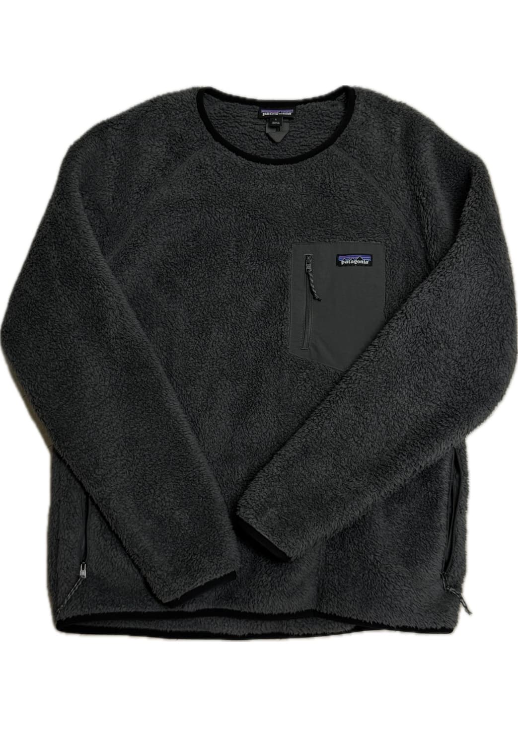 파타고니아 로스가토스 플리스 크루넥 퍼지그레이 L 상품이미지1