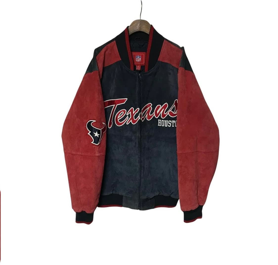 NFL 휴스턴텍슨스 세무 대장급 바시티자켓 상품이미지3