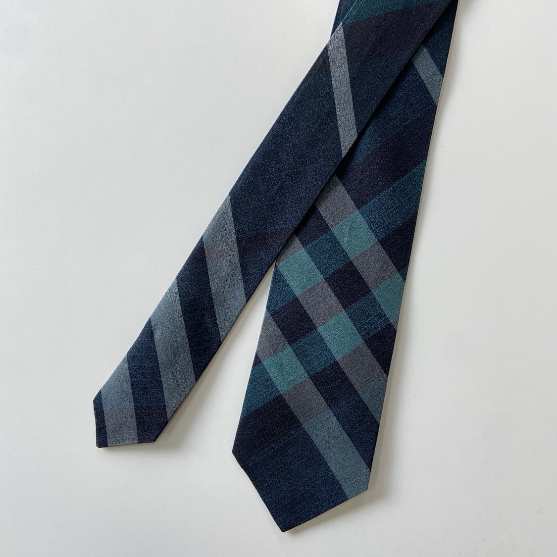 버버리 체크 신형라벨 명품 정품 넥타이 (Burberry) 상품이미지2