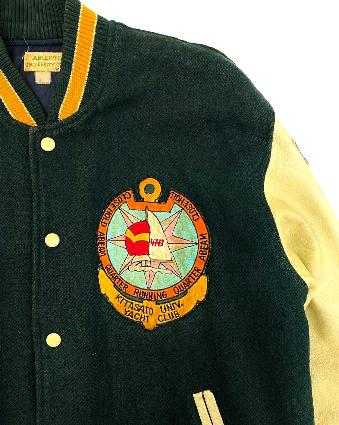 80s JPN 일본 빈티지 바시티 점퍼 자켓 상품이미지4