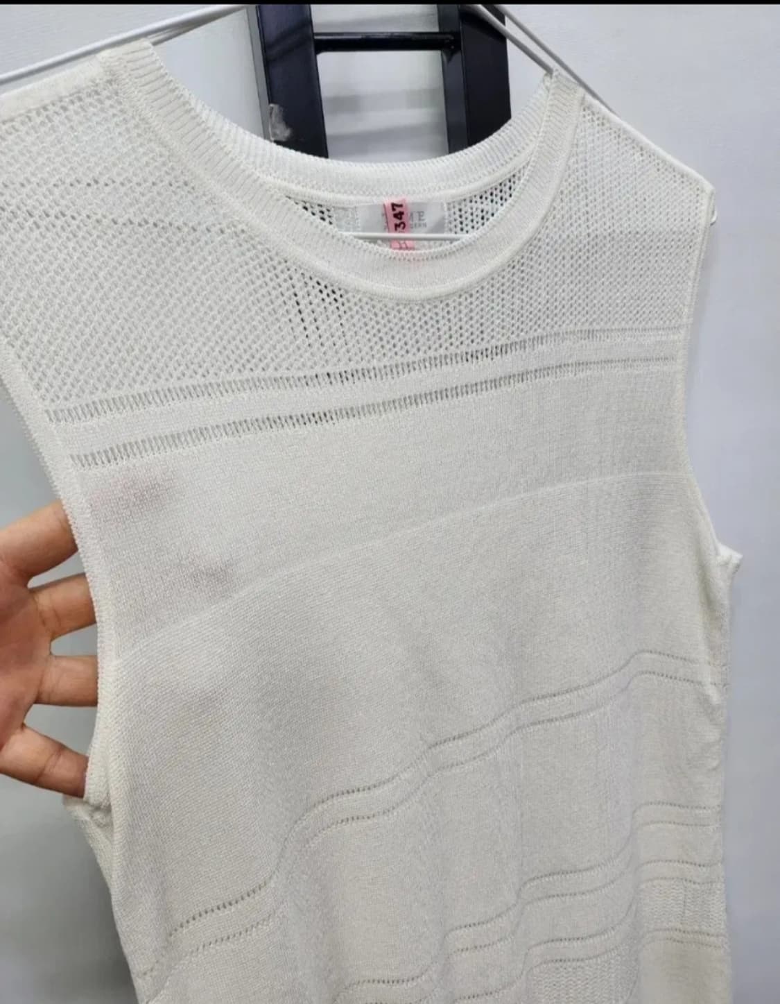 타임 니트 프릴 롱 원핏 90 상품이미지2