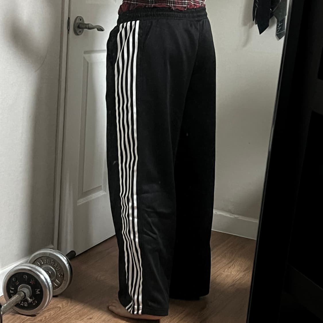 레드체크드로즈 트레이닝팬츠 30-32 size 상품이미지5