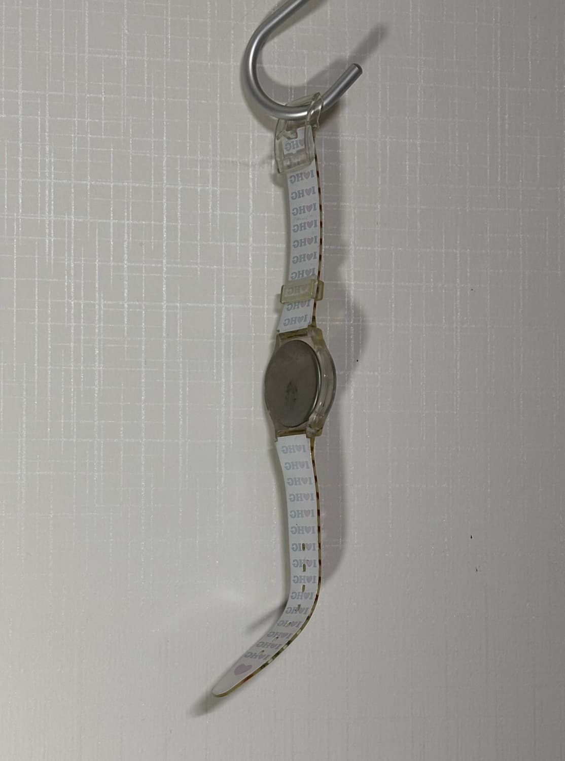 90s Hysteric glamour 히스테릭글래머 레터링 패턴 손목시계 상품이미지6