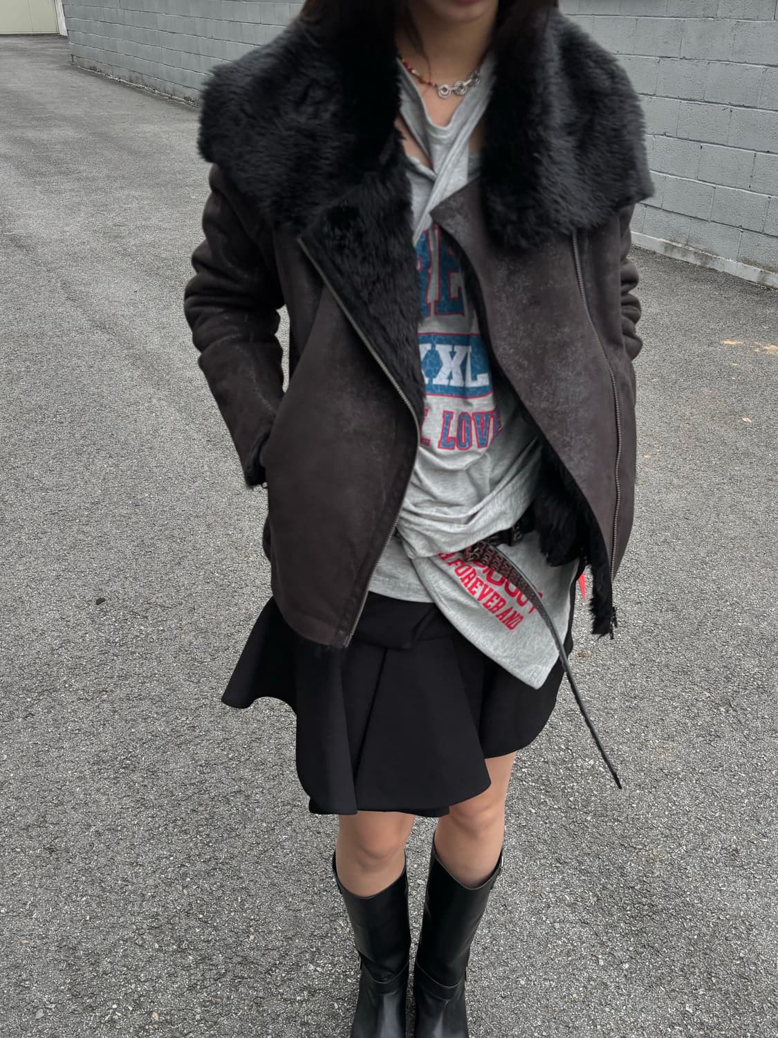 아르마니 익스체인지 무스탕 상품이미지4