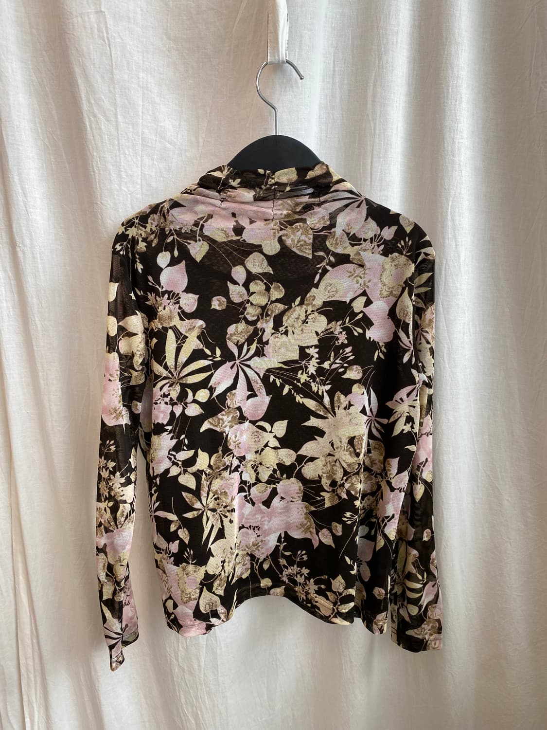 플라워패턴 샤블라우스(M) 상품이미지3