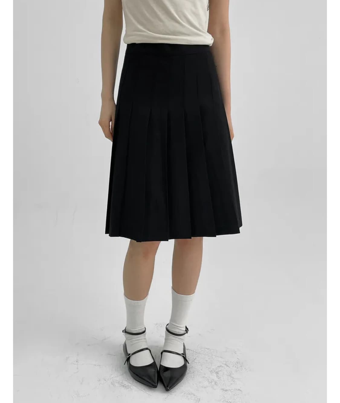  Pleats Skirt Midi Skirt / Vintage Skirt 상품이미지6