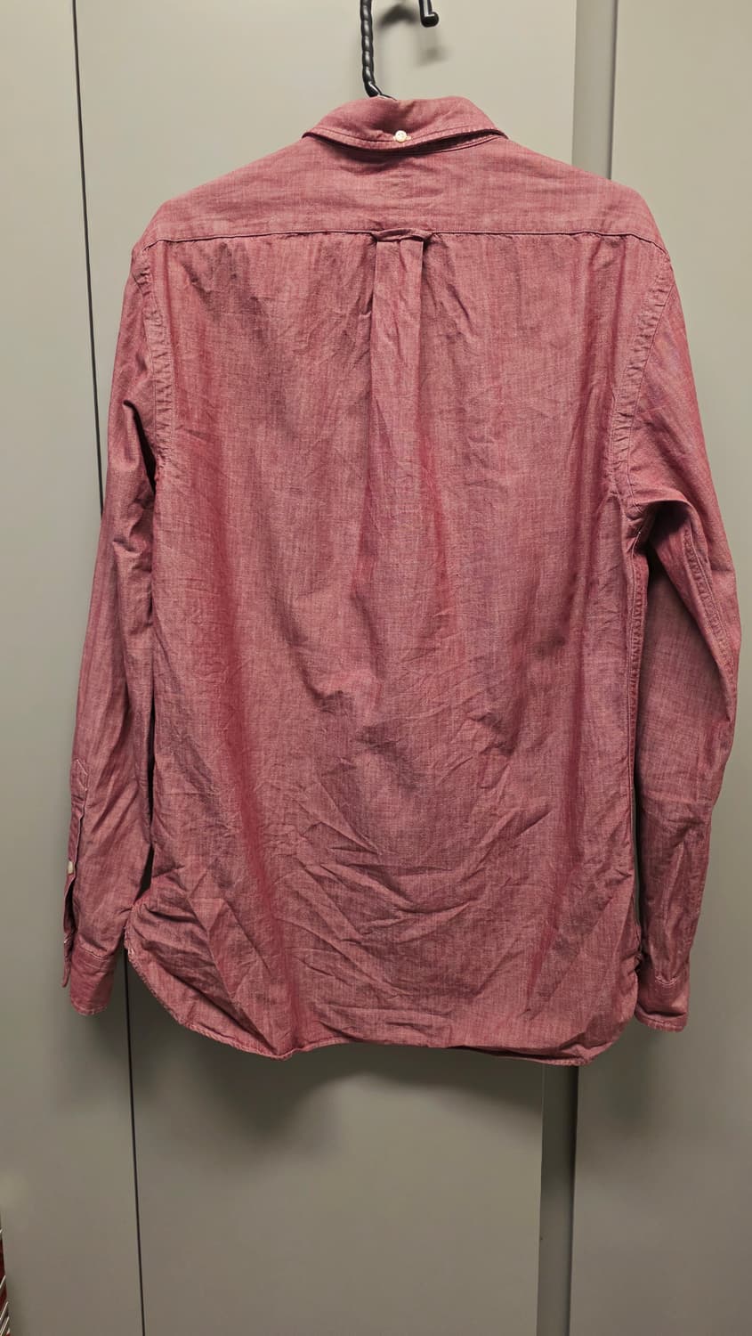 폴로 랄프로렌 레드 샴브레이 셔츠 상품이미지4