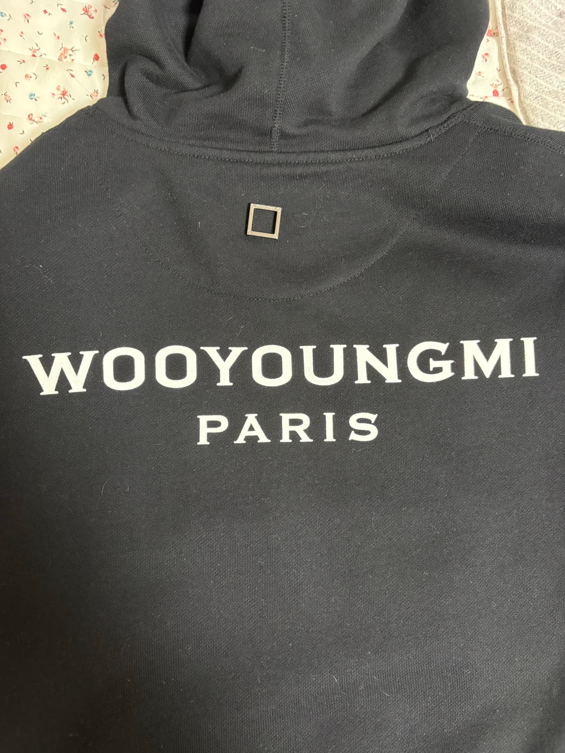 우영미 후드 백로고 후드 46 22FW 상품이미지5