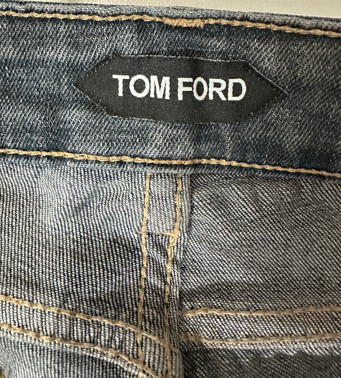 톰포드 그레이 데님 팬츠 슬림핏 31 상품이미지3