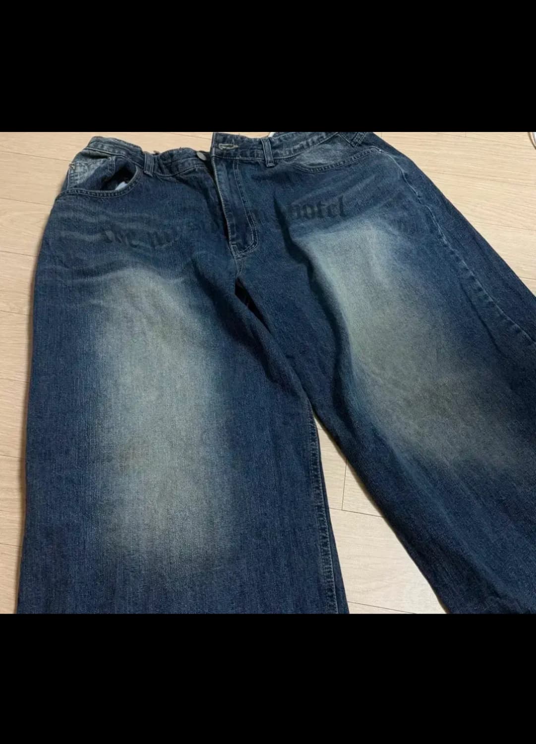 더미스테리어스호텔 데님팬츠 상품이미지3