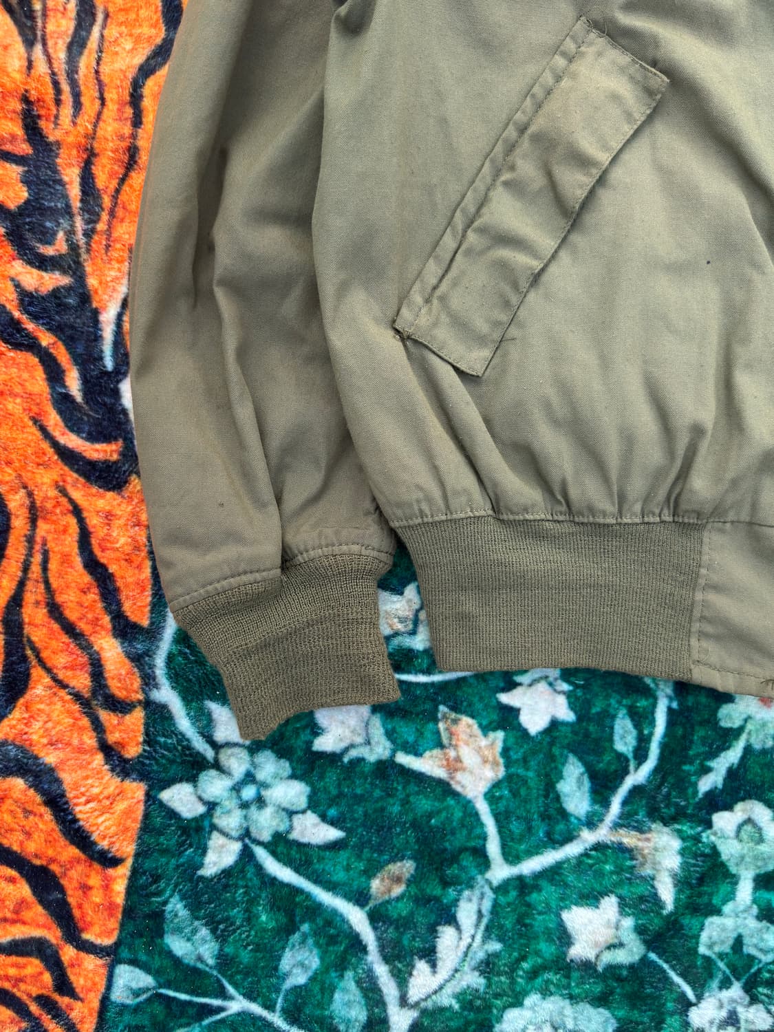 90s CVC tanker jacket OG (L-R) 상품이미지5