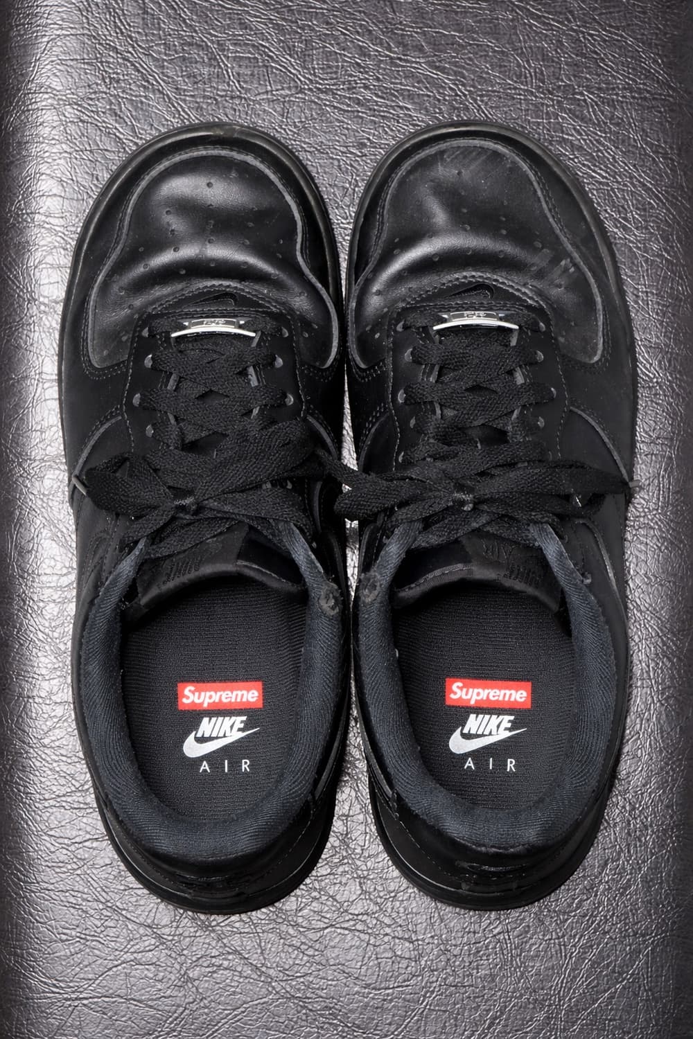 나이키 슈프림 에어포스1 블랙 265 상품이미지2