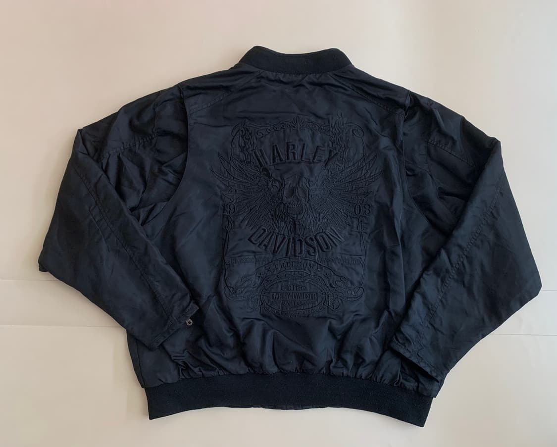 09할리데이비슨 자수블루종자켓 2XL 상품이미지2