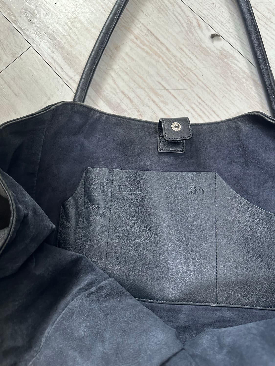 마뗑김 레더 빅백 상품이미지5