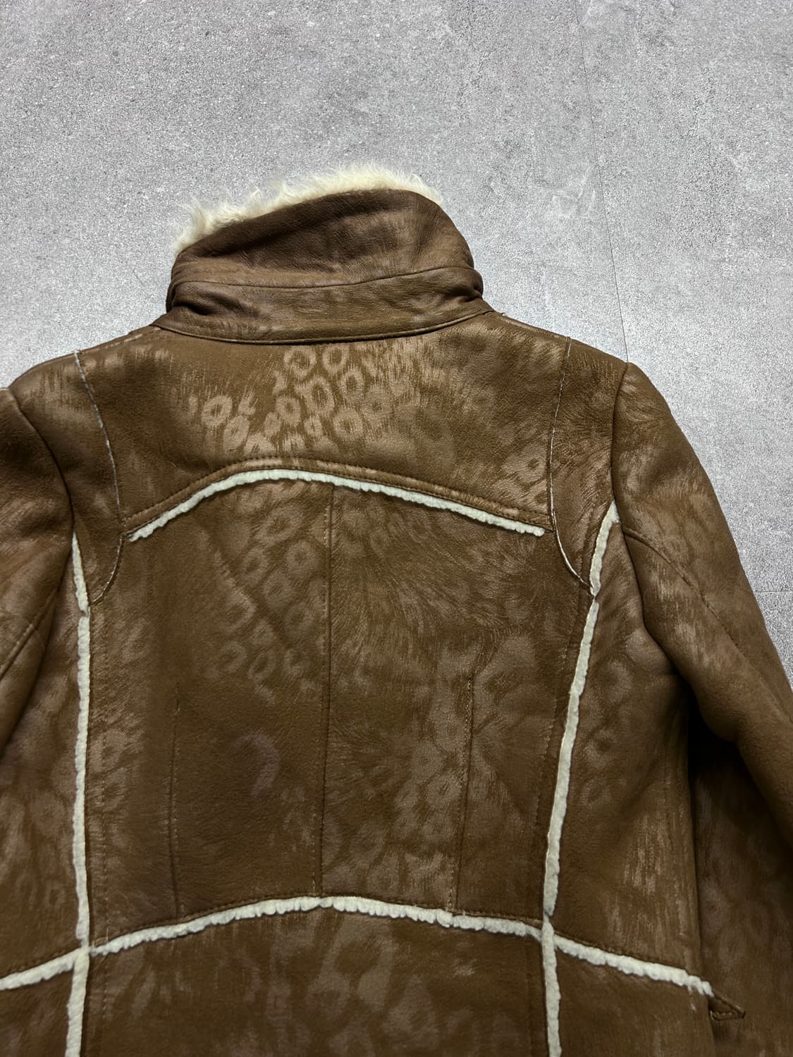 LEWE 레오파드 시어링 자켓 상품이미지7