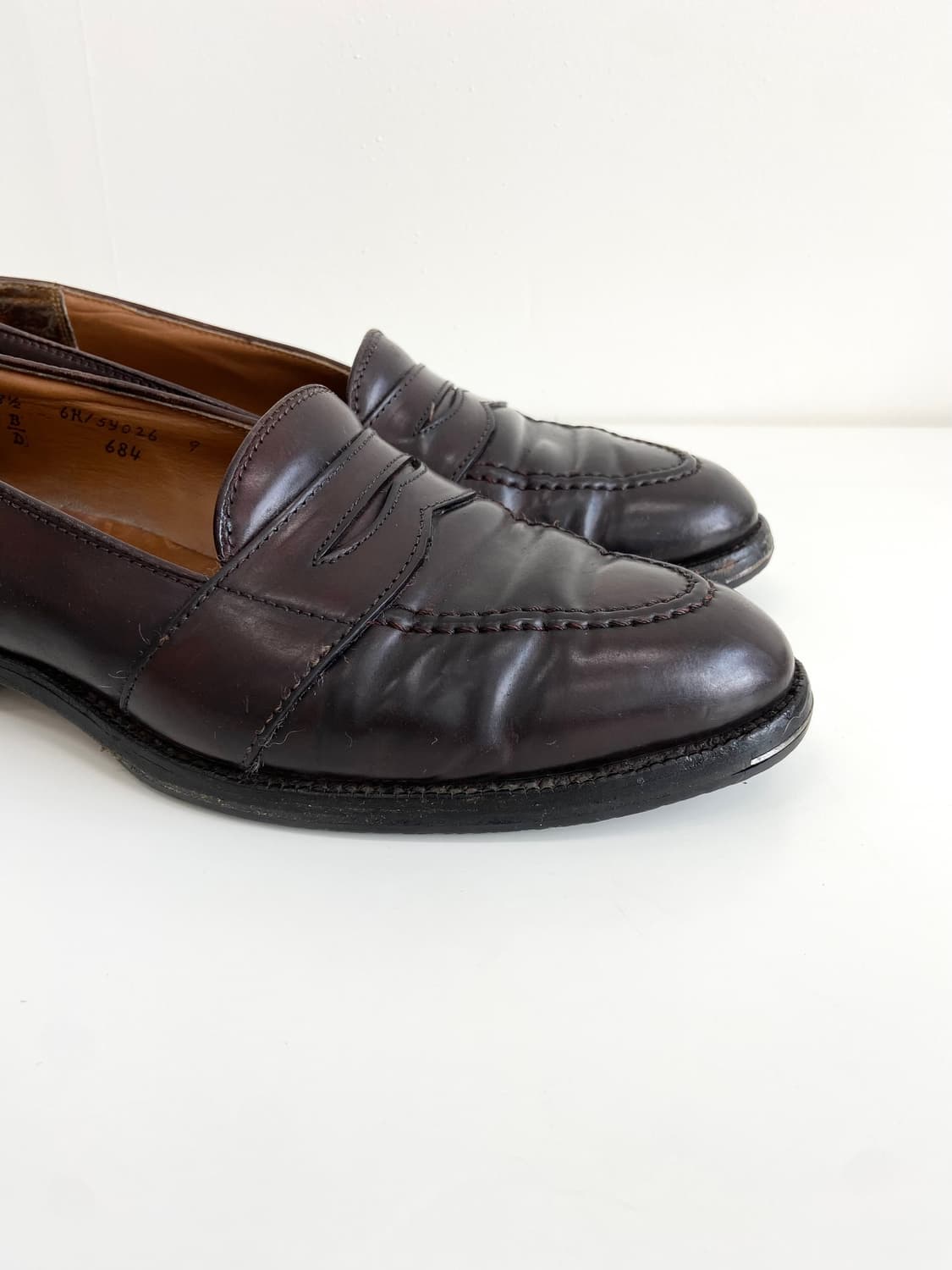 알든 684 코도반 페니 로퍼 상품이미지3