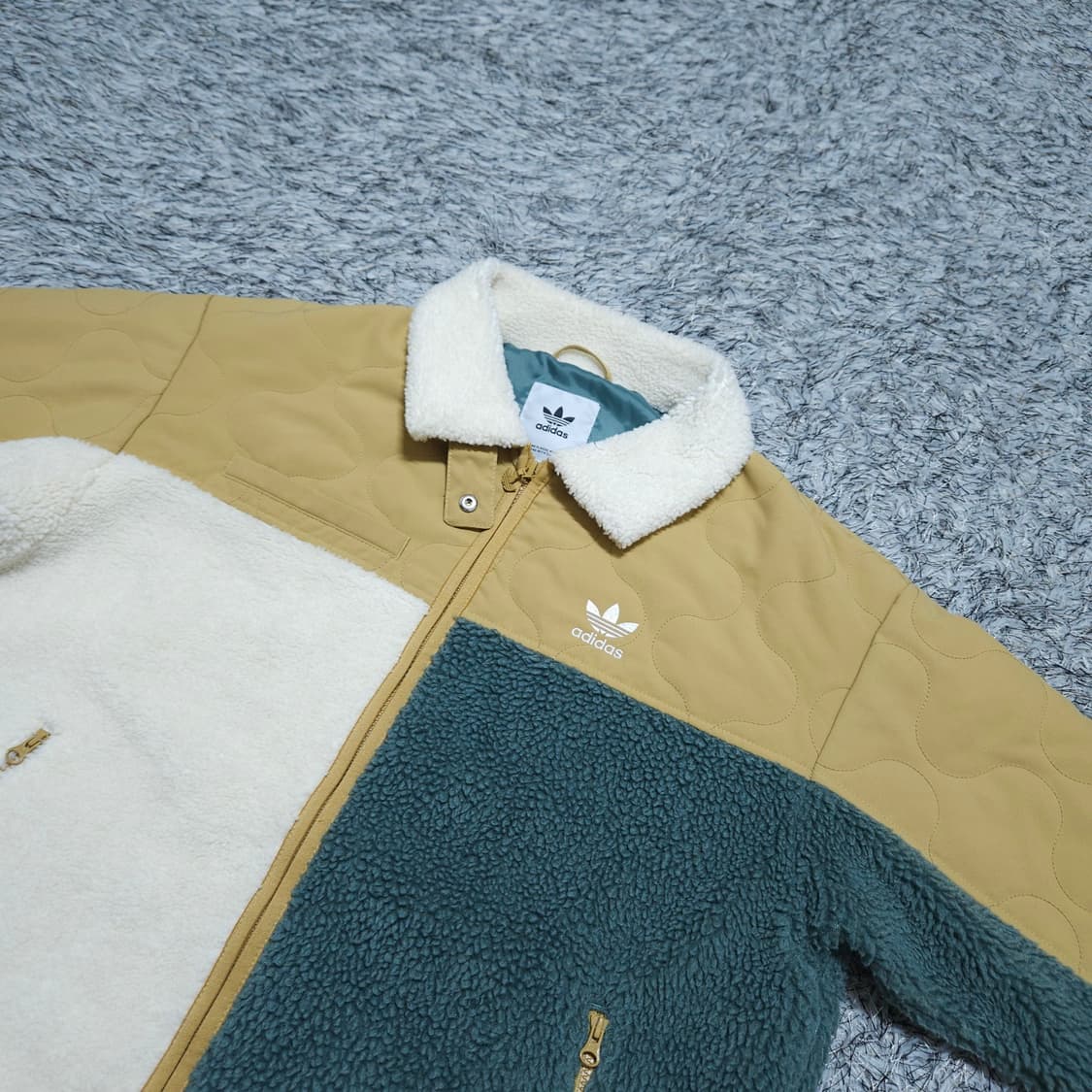 아디다스) S 공용 쉐르파자켓 양털점퍼 / 왕눈이샵 상품이미지3