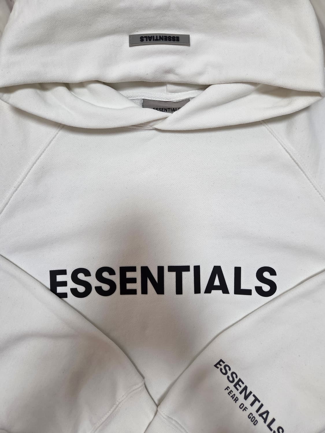 피오갓에센셜 공용 스웻 후드티 상품이미지5