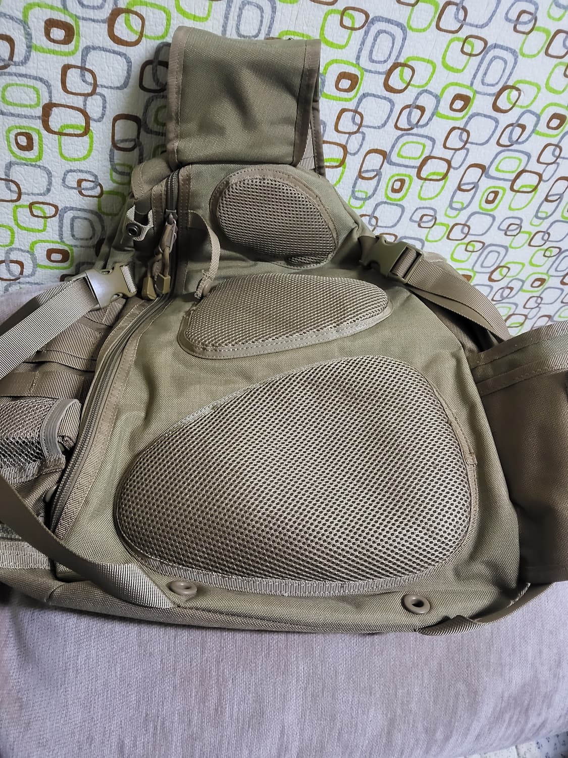 프리솔져 24시 슬링백 카키색  상품이미지4