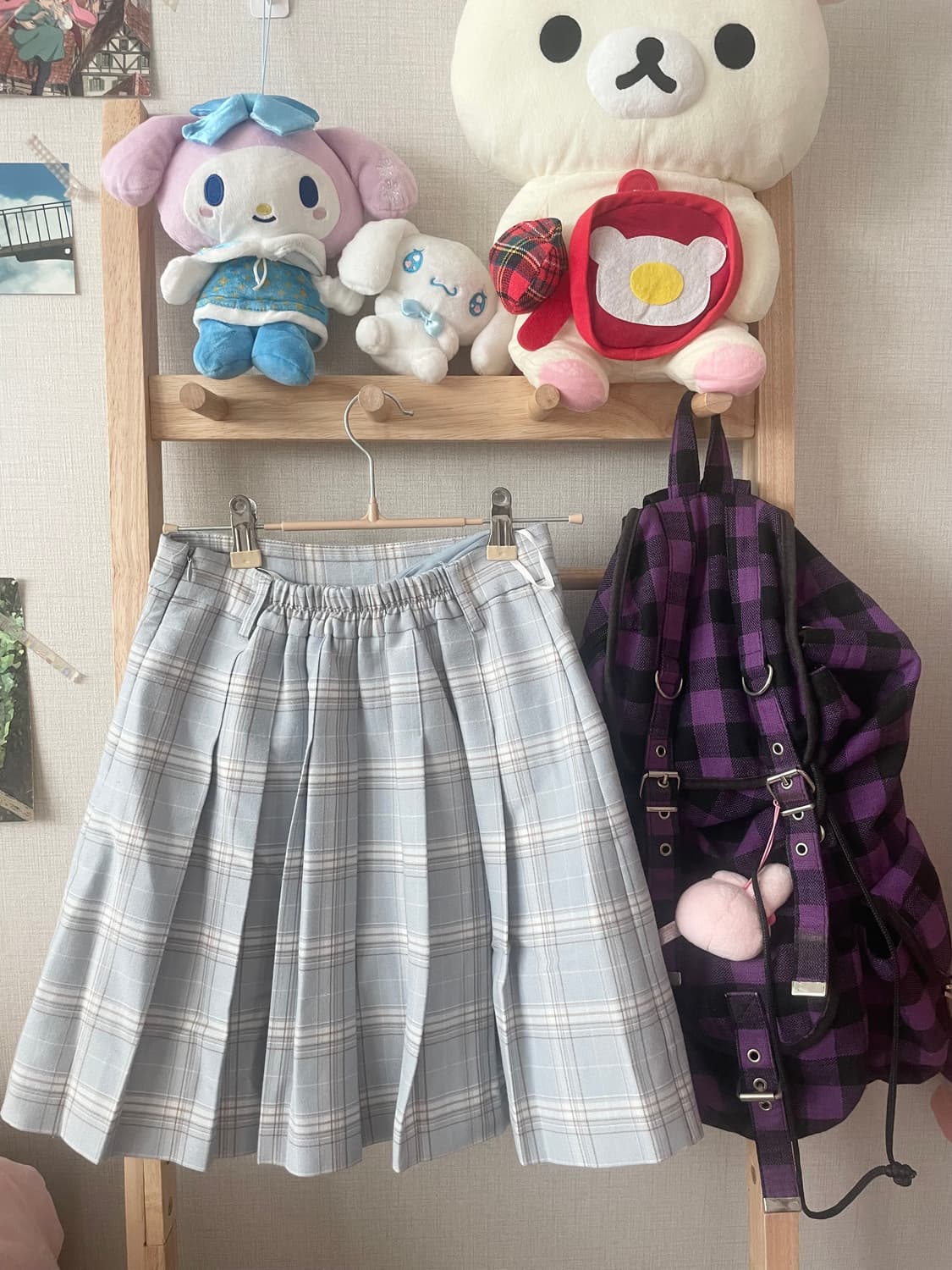 모리걸 빈티지 겨울 모리 set❄️🩵🤍 상품이미지4