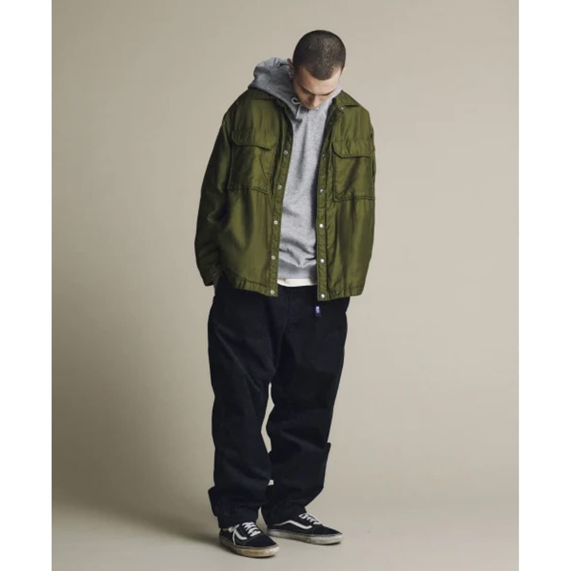 노스페이스 퍼플라벨 CPO 자켓 M사이즈 올리브 상품이미지2