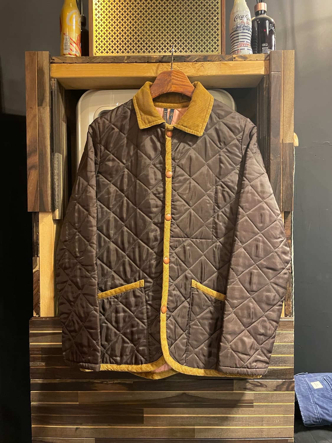 라벤햄 퀼팅자켓 상품이미지1