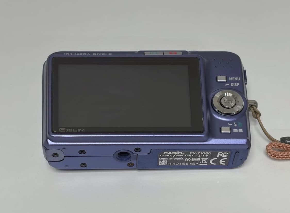 카시오 엑슬림 Z1080 블루 상품이미지2