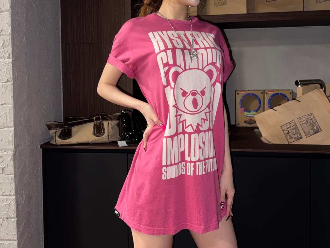 히스테릭 글래머 퍽베어 반팔  상품이미지2