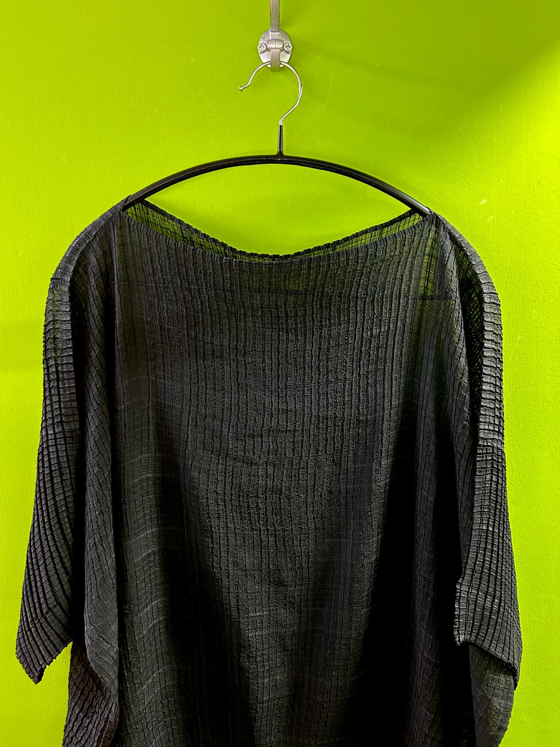 이세이미야케 블랙 언밸런스 상의(2사이즈/Free) 상품이미지3