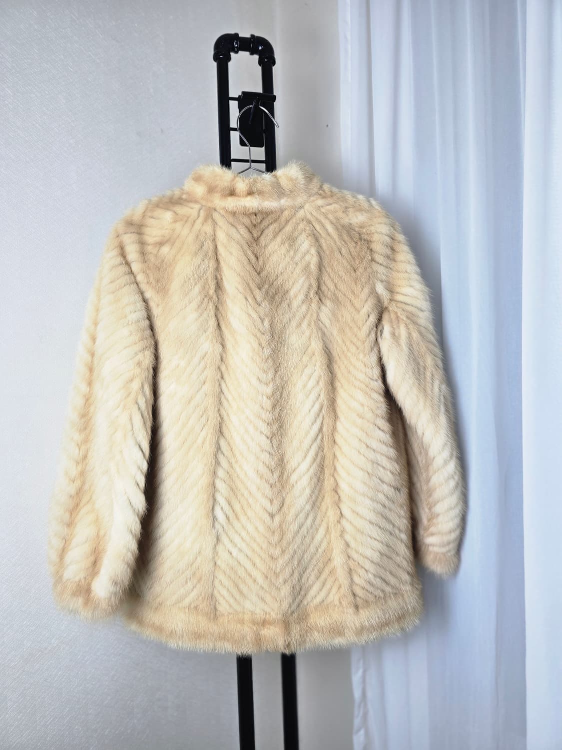 밍크코트 (크림색) 상품이미지3