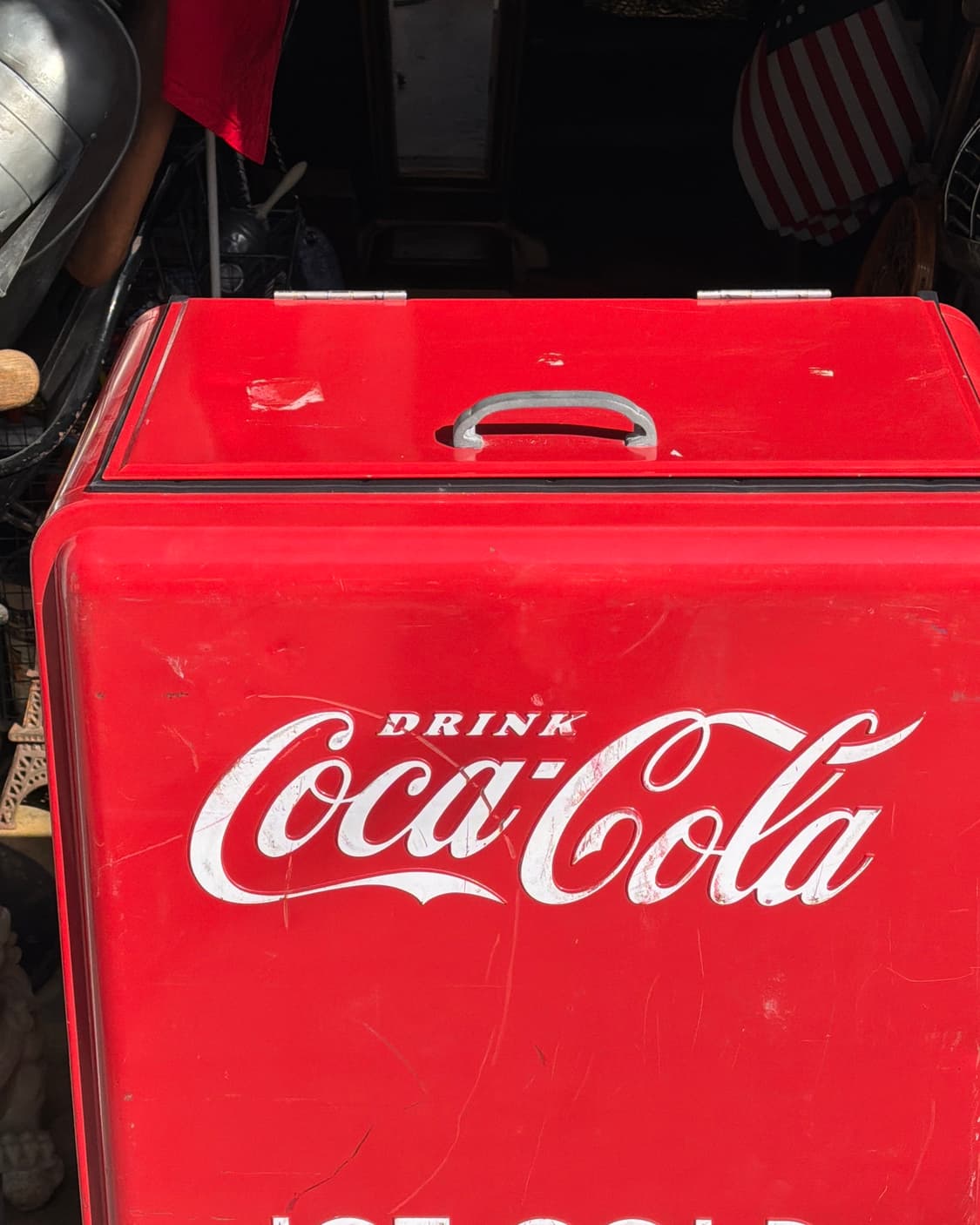 빈티지 소품 1950년 오리지널 코카콜라 쿨러  상품이미지4