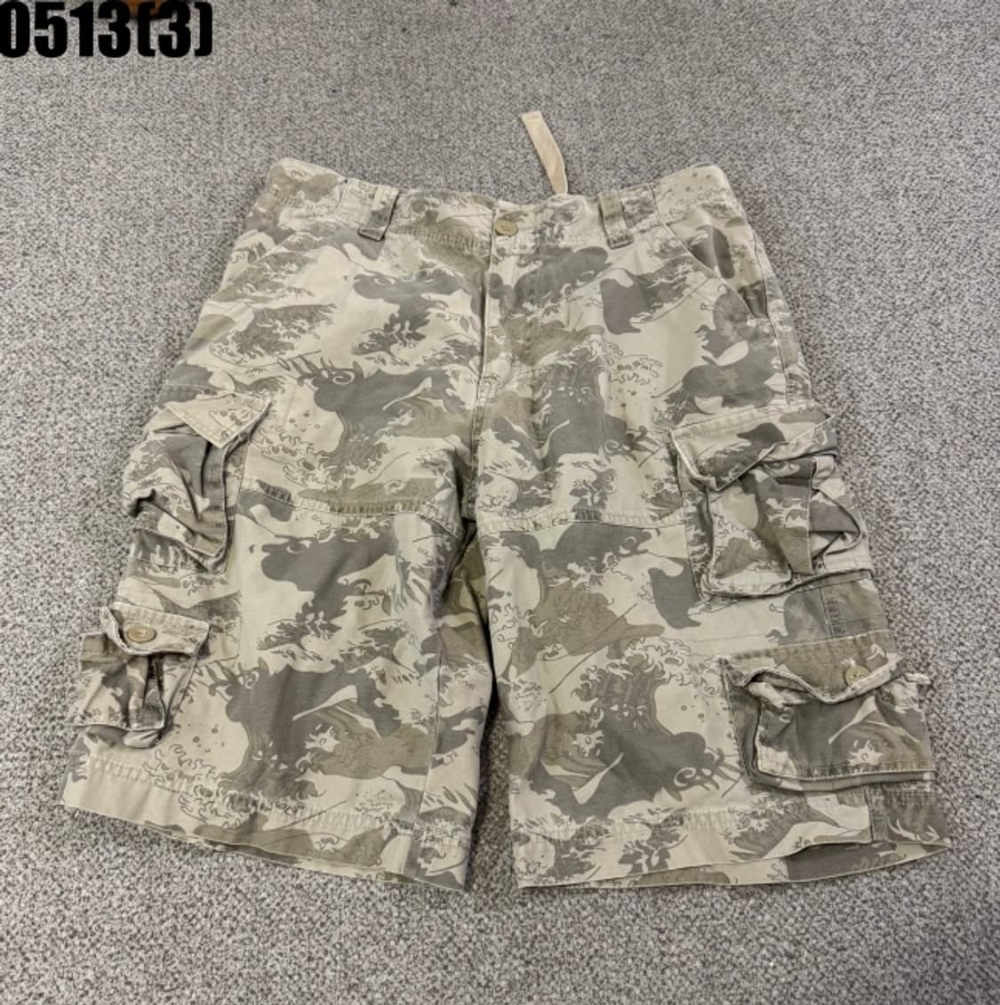 빈티지 카고 반바지 상품이미지1