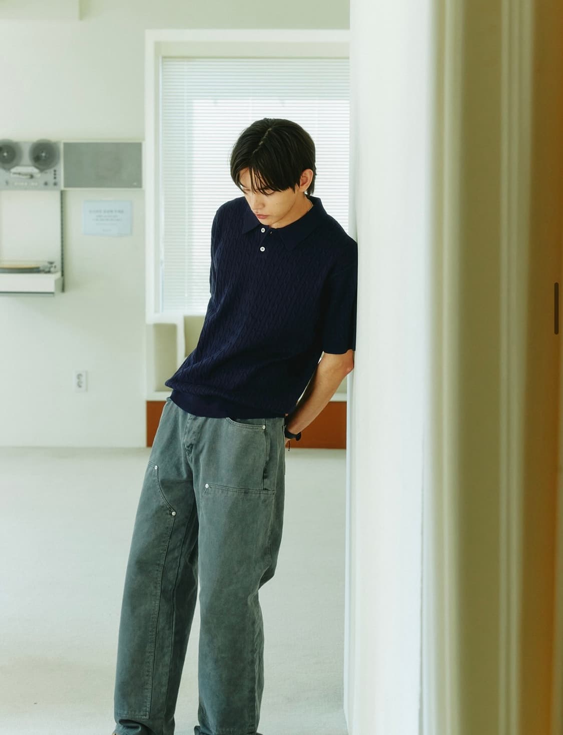 캐이블 카라 니트 2개 묶음가 상품이미지3