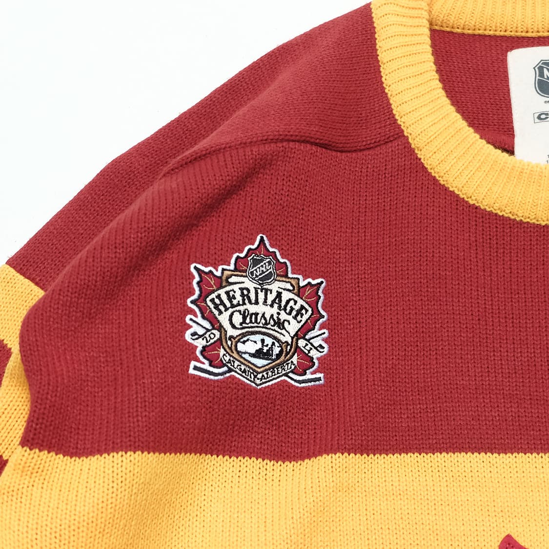 calgary flames knit jerrsey 상품이미지3