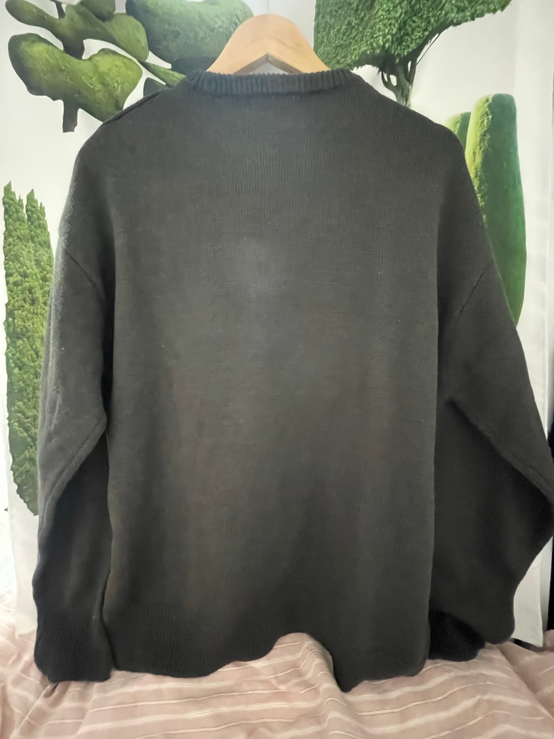 카이파이 스킹 바나나 보이 니트 (차콜) 상품이미지2